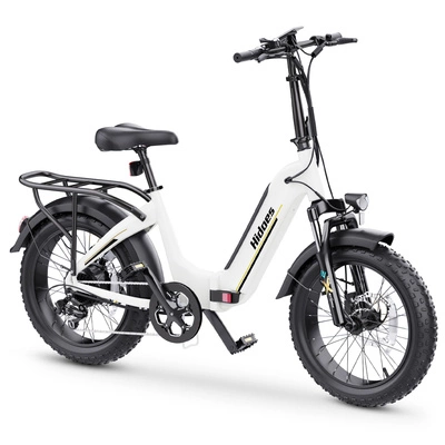Bicicleta eléctrica dobrável Hidoes BF1 - Potência 750W | Bateria 13Ah | Velocidade 25mph | Alcance 41mi