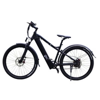 Bicicleta Eléctrica Híbrida GIN X | Desempenho Urbano | Potência 250W (500W Pico) | Velocidade 30mph | Bateria 12.8Ah | Alcance 75mi | Rodas 27.5