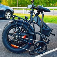 ENGWE Engine Pro Bicicleta eléctrica dobrável - Potência 1000W | Bateria 16Ah | Velocidade 30mph | Alcance 75mi