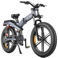 ENGWE X26 Bicicleta Eléctrica Dobrável - Potência 1200W | Bateria 19.2Ah | Velocidade 31mph | Alcance 62mi