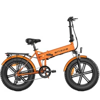 ENGWE EP-2 Pro Bicicleta Eléctrica Dobrável - Potência 250W | Bateria 13Ah | Velocidade 15.5mph | Alcance 75mi