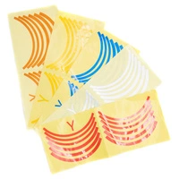 Autocolantes reflectores do motor da jante para Xiaomi M365/Pro