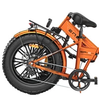 ENGWE EP-2 Pro Bicicleta Eléctrica Dobrável - Potência 250W | Bateria 13Ah | Velocidade 15.5mph | Alcance 75mi