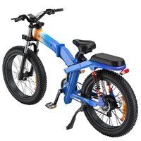 ENGWE X24 Bicicleta Eléctrica Dobrável - 1000W / 29.2Ah / 93mi [150km] Alcance / 31mph [50kph] Velocidade