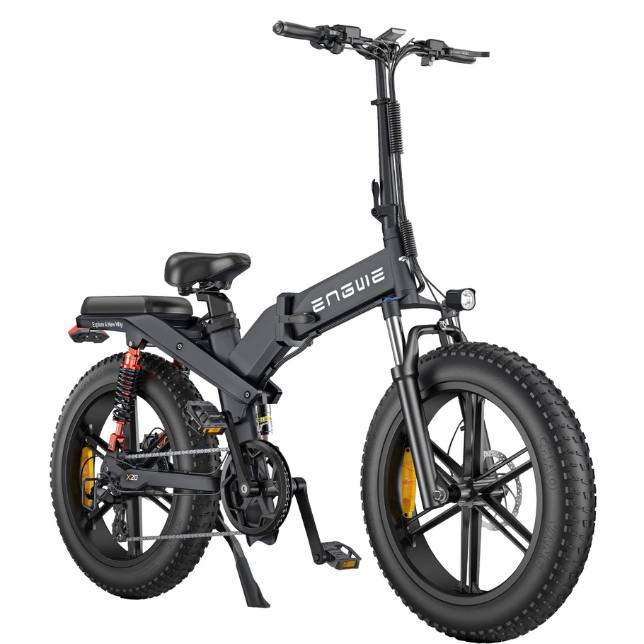ENGWE X20 Bicicleta Eléctrica Dobrável - Potência 1000W | Bateria 22.2Ah | Velocidade 31mph | Alcance 93mi