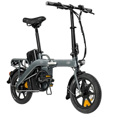 Bicicleta eléctrica Fiido L3 - 350W Potência | Bateria 23.2Ah | Velocidade 15.5mph | Alcance 124mi
