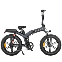 ENGWE X20 Bicicleta Eléctrica Dobrável - Potência 1000W | Bateria 14.4Ah | Velocidade 31mph | Alcance 62mi