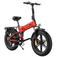 ENGWE Engine X Bicicleta Eléctrica Dobrável - Potência 250W | Bateria 13Ah | Velocidade 15.5mph | Alcance 75mi