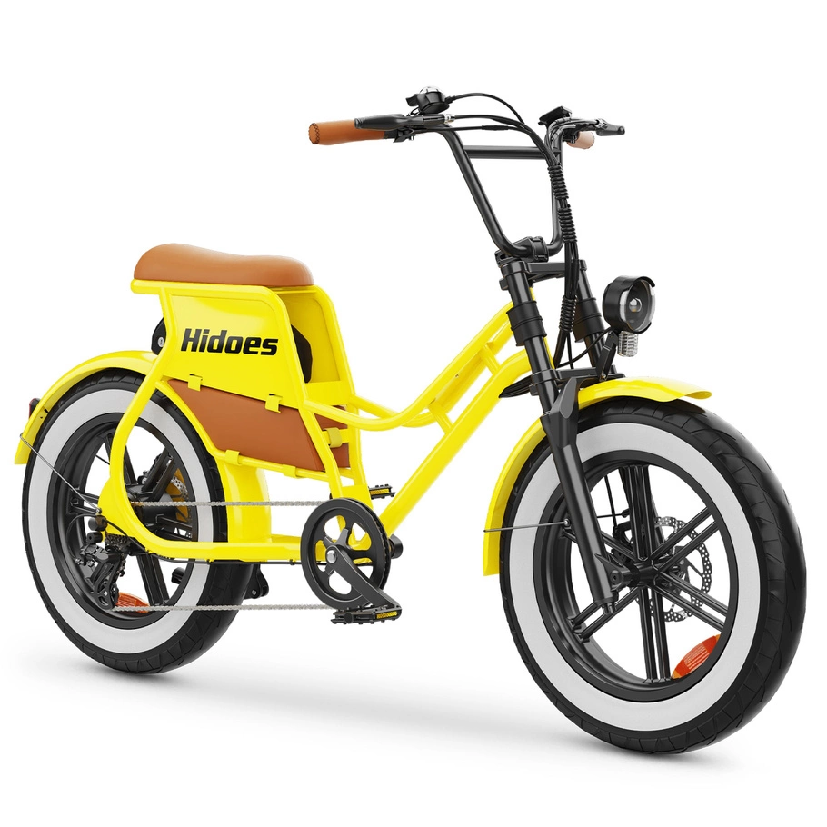 Bicicleta eléctrica Hidoes C8 - Potência 800W | Bateria 13Ah | Velocidade 25mph | Alcance 44mi