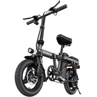 Bicicleta eléctrica dobrável ENGWE T14 - 600W Potência | Bateria 10Ah | Velocidade 30mph | Alcance 50mi