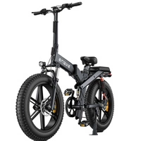 ENGWE X20 Bicicleta Eléctrica Dobrável - Potência 1000W | Bateria 22.2Ah | Velocidade 31mph | Alcance 93mi