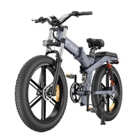 ENGWE X20 Bicicleta Eléctrica Dobrável - Potência 1000W | Bateria 22.2Ah | Velocidade 31mph | Alcance 93mi