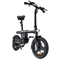 isinwheel CityGlide U1 Bicicleta Eléctrica Dobrável - Potência 500W | Bateria 7.8Ah | Velocidade 20mph | Alcance 28mi