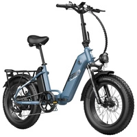 Bicicleta eléctrica Fafrees FF20 Polar - Potência 860W | Bateria 20.8Ah | Velocidade 15.5mph | Alcance 72mi