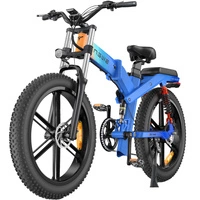Bicicleta de montanha eléctrica dobrável ENGWE X26 Alcance 150 km
