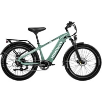 Bicicleta elétrica Himiway D5 Zebra High-Step - Potência 250W | Bateria 20Ah | Velocidade 15.5 mph | Alcance 80mi