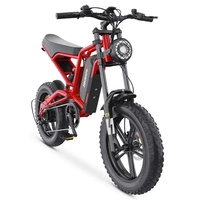 Bicicleta eléctrica Hidoes B6 - Potência 1200W | Bateria 15.6Ah | Velocidade 15.5mph | Alcance 44mi