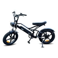 Allegro City Chopper Travão hidráulico 30 mph Ebike com suspensão total