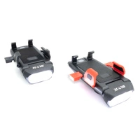 Suporte para telemóvel com luz LED para banco de potência