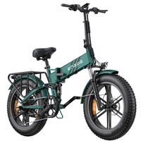 ENGWE Engine Pro 2.0 Bicicleta eléctrica dobrável - Potência 1200W | Bateria 16Ah | Velocidade 28mph | Alcance 68mi