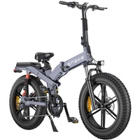 ENGWE X20 Bicicleta Eléctrica Dobrável - Potência 1000W | Bateria 14.4Ah | Velocidade 31mph | Alcance 62mi
