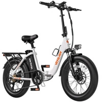 Bicicleta eléctrica dobrável Vitilan U3 - Potência 750W | Bateria 13Ah | Velocidade 28mph | Alcance 45mi